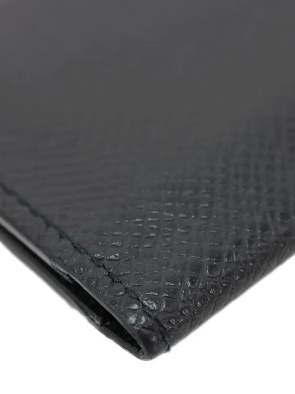 Louis Vuitton  Taiga Leather Bifold Wallet Black